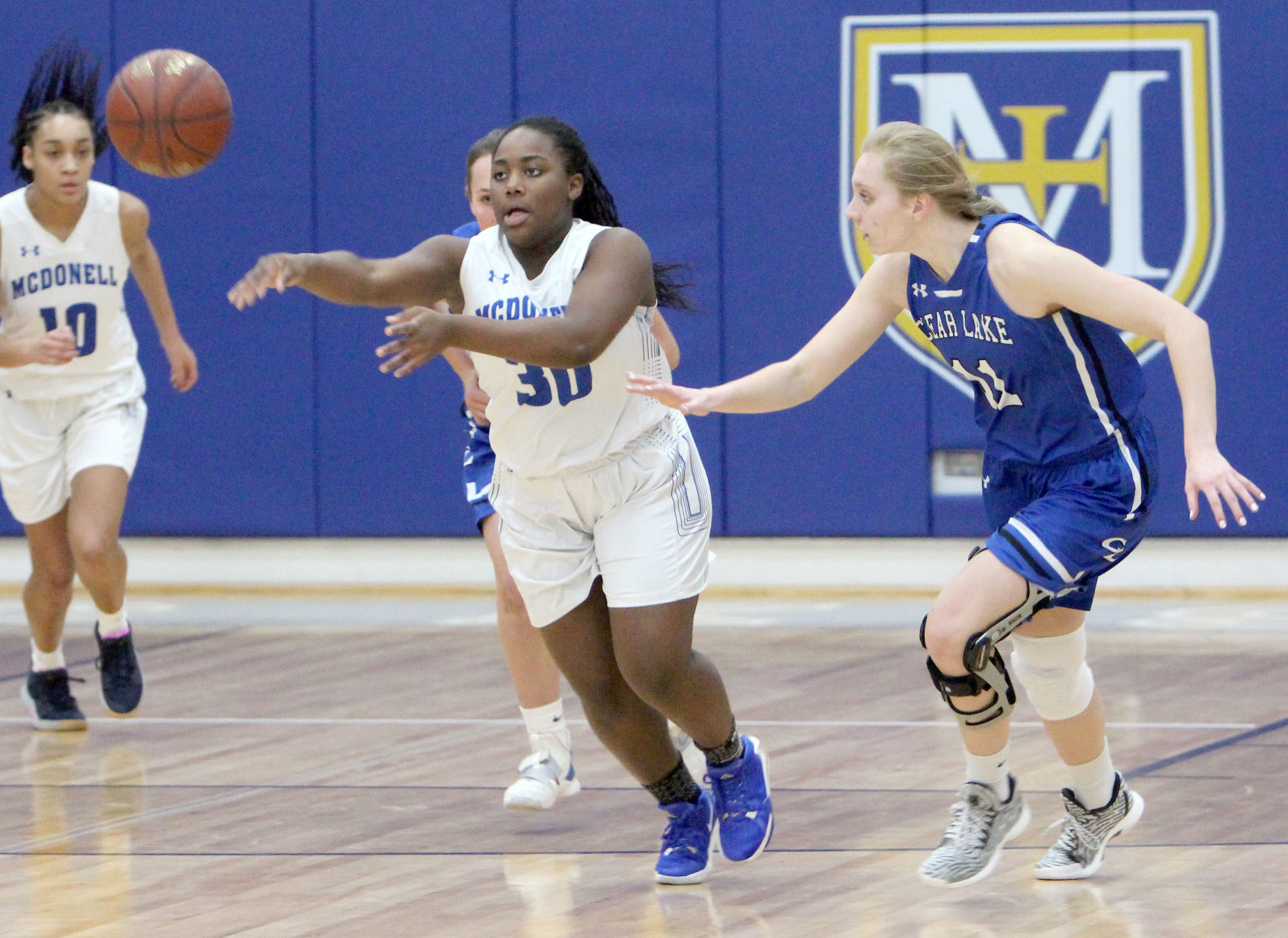 Clear Lake at McDonell girls basketball 12-9-19